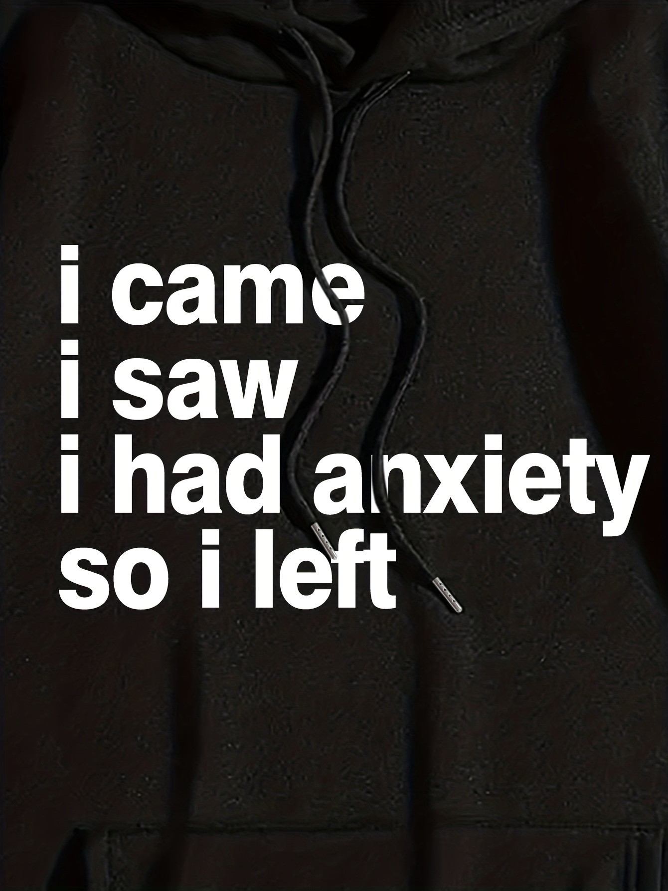 plus size casual sweatshirt womens plus slogan print long sleeve drawstring hooded pullover sweatshirt with kangaroo pockets casual tops for plus size womens clothing details 1